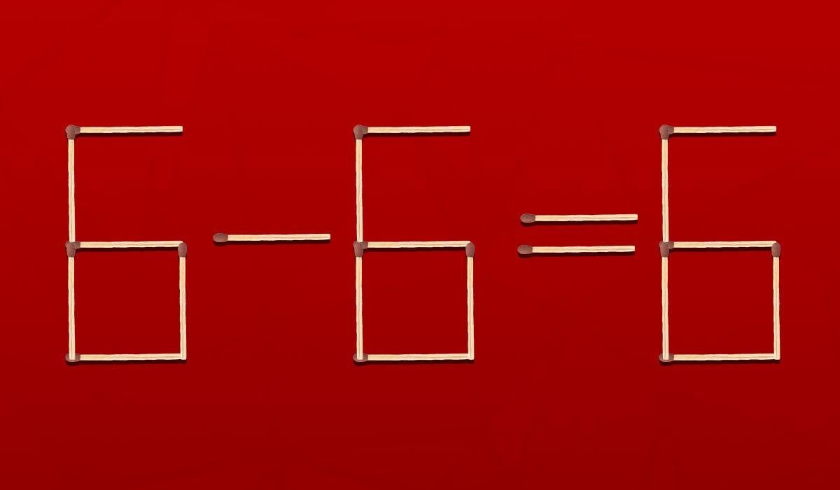 Potiahnite jednu zhodu a rovnosť sa stane správnou: rýchly IQ test